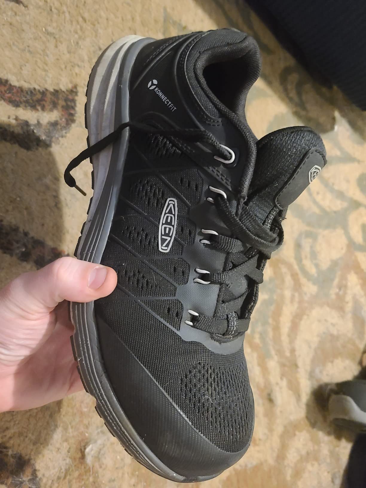 KEEN Utility Men's Vista Energy Low Height Sneakers Composite Toe Industrial Work Shoes customer photo 1