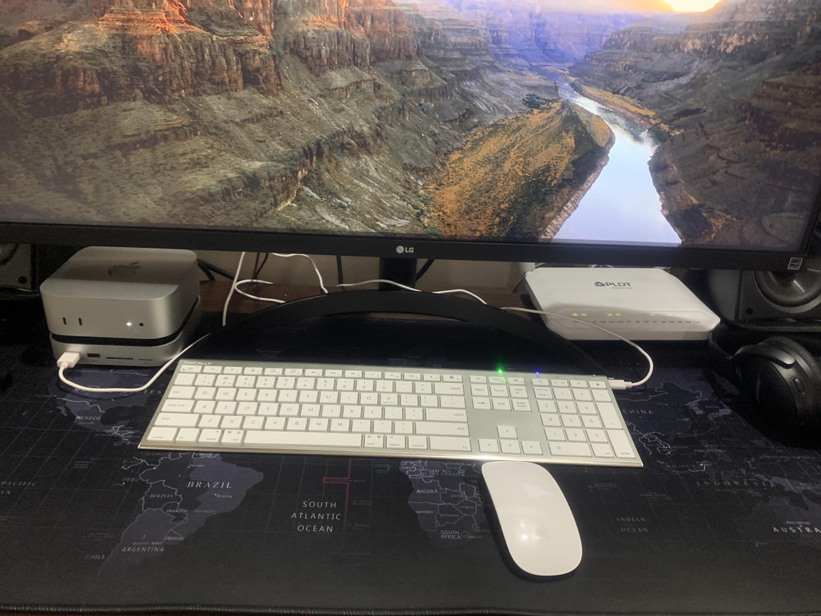 Macally Wireless Bluetooth Keyboard for Mac - Compatible Apple Keyboard or MacBook Pro/Air, iMac - Multi-Device, Up to 3 Devices with 110 Keys, 20 Shortcuts, Numeric Keypad, and Rechargeable customer photo 2