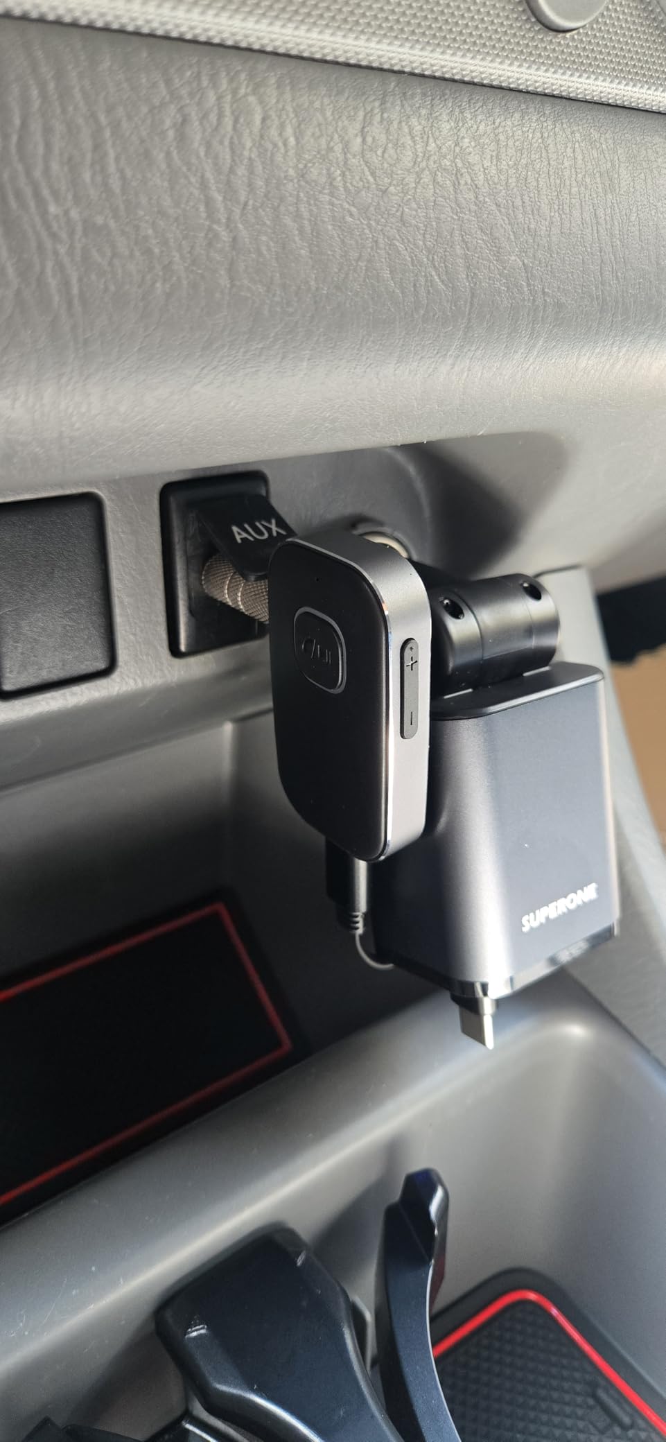 COMSOON Bluetooth Receiver for Car, 3.5mm AUX Bluetooth Car Adapter customer photo 2