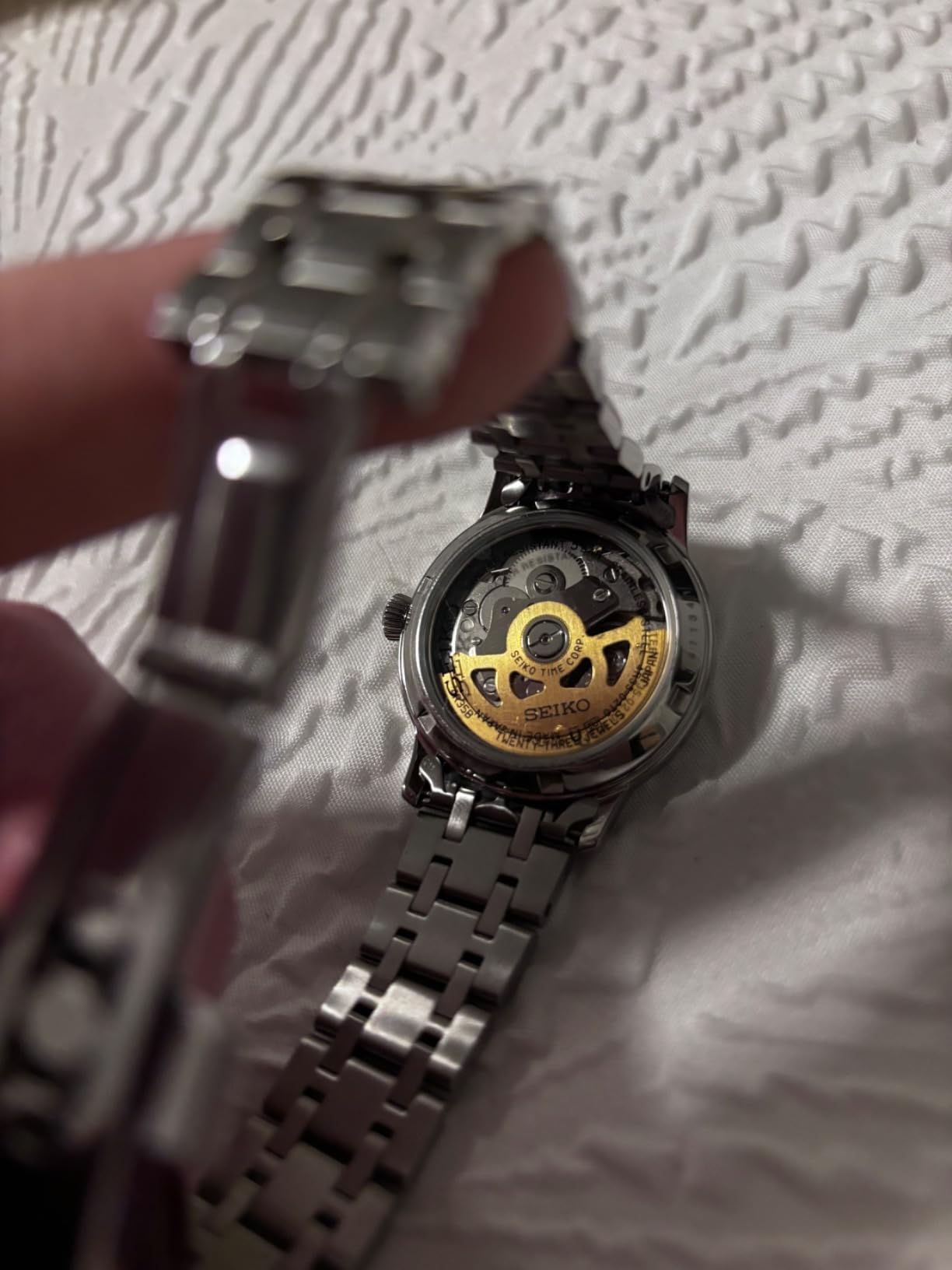 SEIKO Automatic Watch for Women - Presage Collection - with Date Calendar - 50M Water Resistant customer photo 2