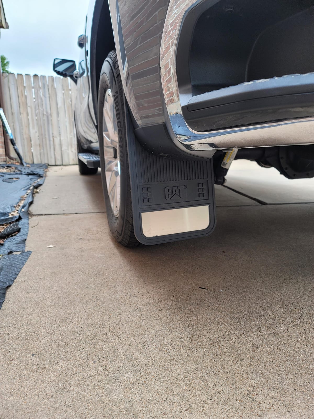Cat® Mud Flaps for Trucks - Heavy Duty Rubber Truck Accessories & Wheel Liner Mud Flaps for Pickup Trucks - Splash Guards for Front or Back Tires - Some Drilling Required for Included Screws customer photo 2
