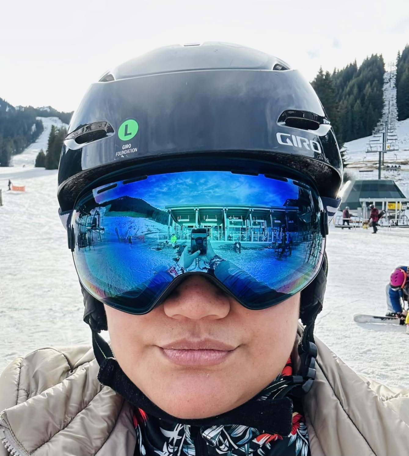 EXP VISION Snowboard Ski Goggles Men Women Youth, Anti Fog OTG Winter Snow Goggles Spherical Detachable Lens customer photo 2