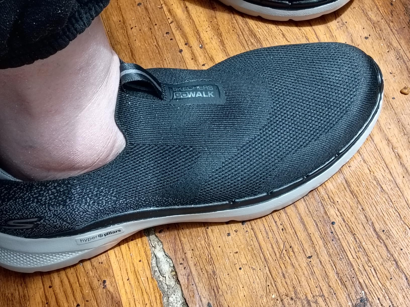 Skechers Men's Go Walk 6 Stretch Fit Slip-On Athletic Performance Walking Shoe customer photo 1