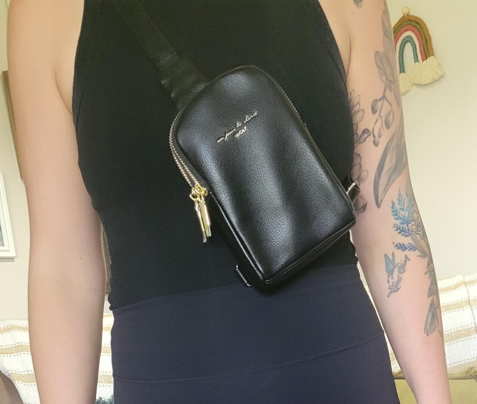 INICAT Small Crossbody Bags for Women, Mini Travel Sling Purse customer photo 2