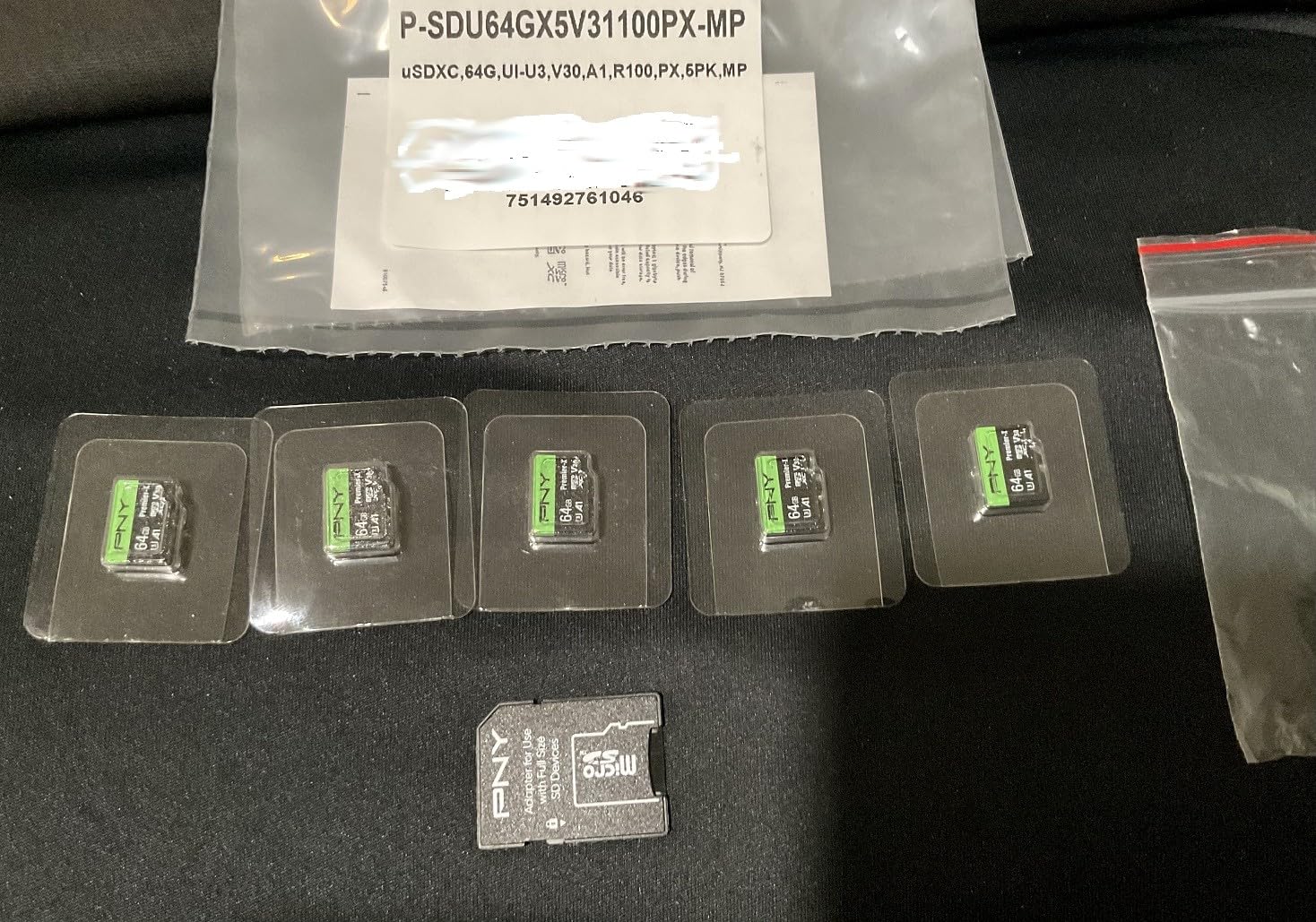 PNY 256GB Premier-X C10 U3 V30 A1 microSDXC Flash Memory Card, UHS-I customer photo 2