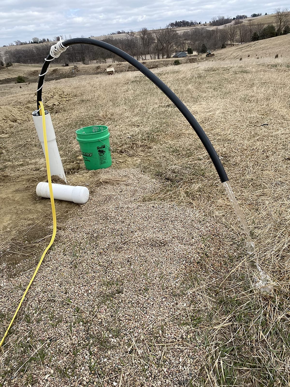 Pump 500W DC 48V Solar Water Pumps, Max head 393ft,7.9GPM Flow，3 inch Solar deep well submersible Pumps with MPPT controller float switch kits for home or farm customer photo 2