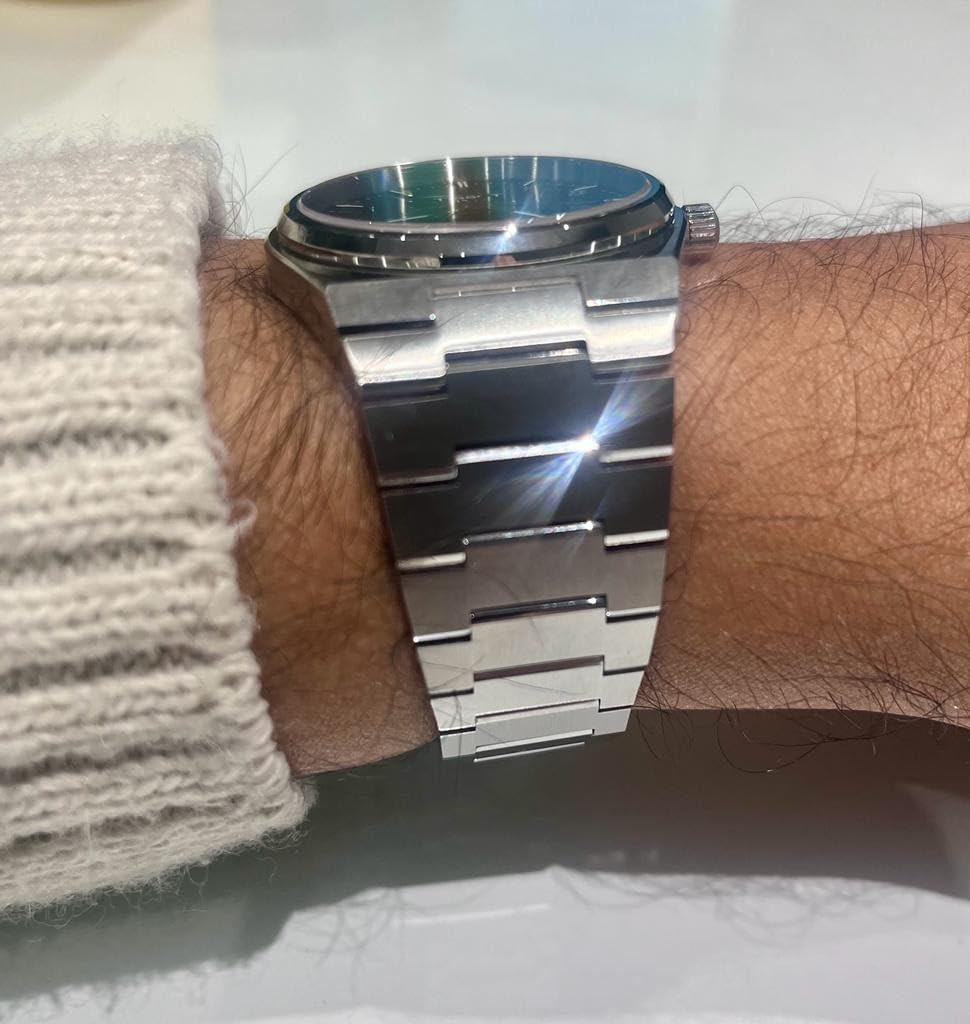 Tissot Men's PRX 316L Stainless Steel Case Dress Watch Grey T1374101104100 customer photo 1
