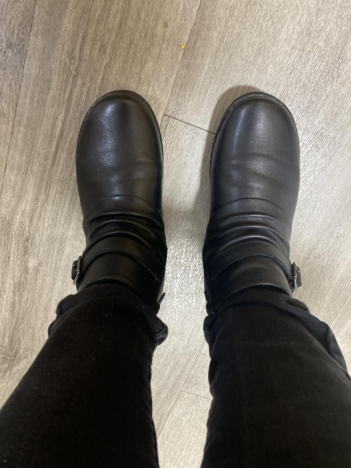 Clarks Women's Cora Rouched Ankle Boot customer photo 2