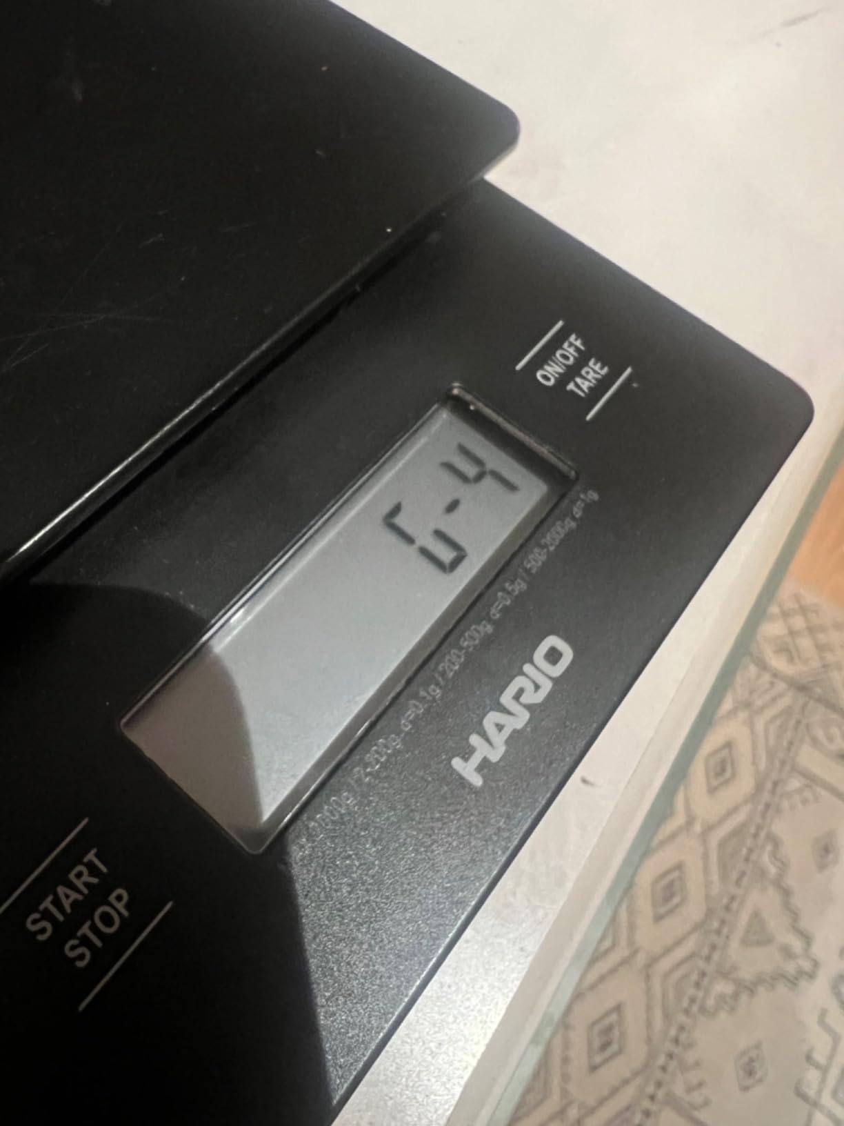 Hario V60 Drip Scale, Black (New Model) customer photo 2