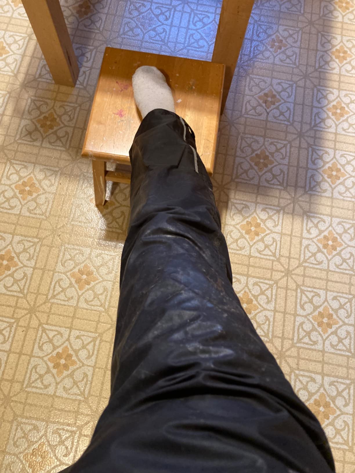 33,000ft Women's Rain Pants, Lightweight Waterproof Rain Over Pants customer photo 2