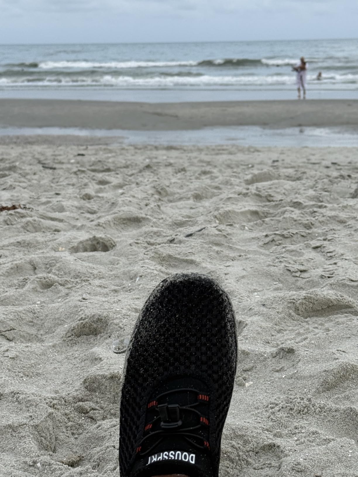 DOUSSPRT Men's Water Shoes Quick Dry for Beach Swim Pool Fishing customer photo 1