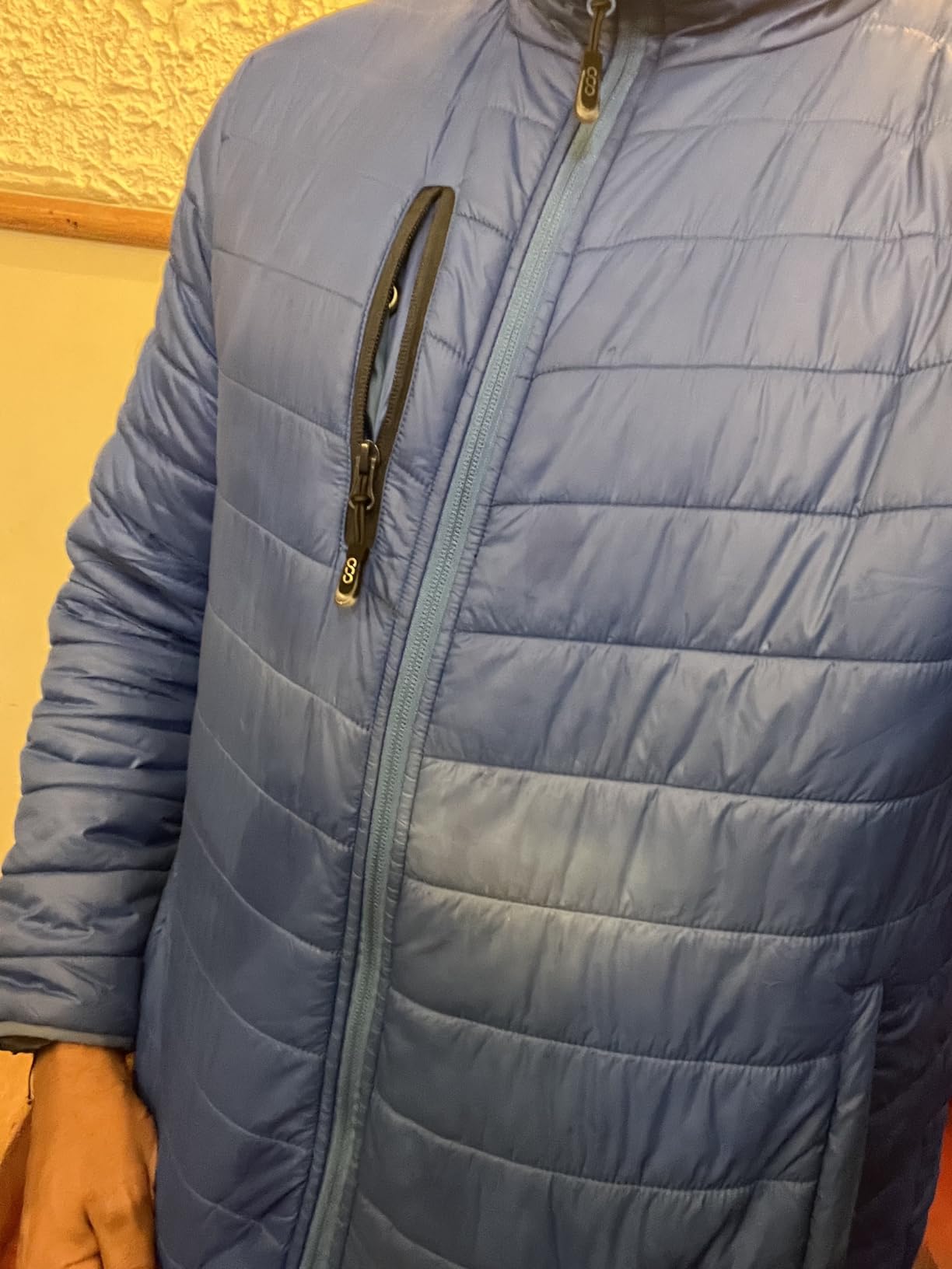 33,000ft Men's Puffer Jacket Lightweight Packable Insulated Winter Coat customer photo 2
