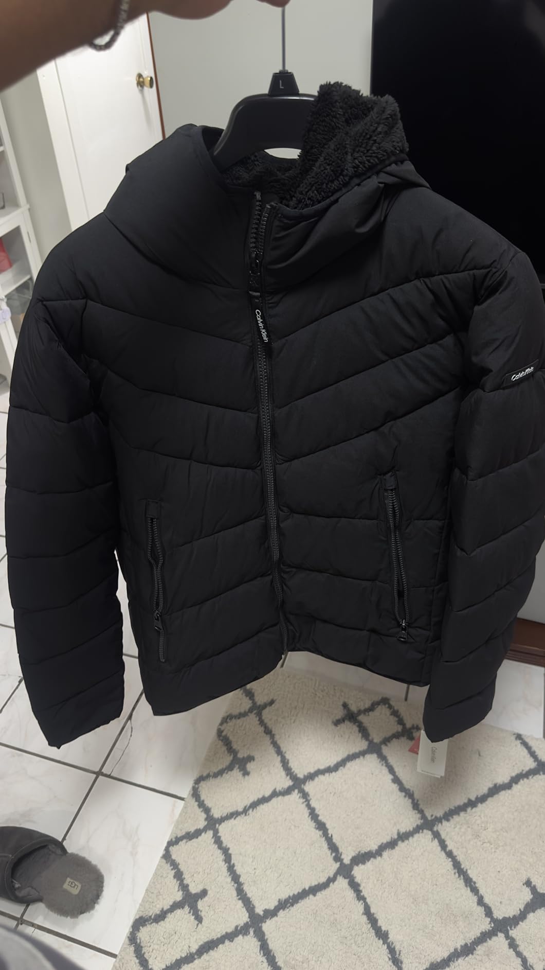 Calvin Klein Men's Heavyweight Short Puffer customer photo 2