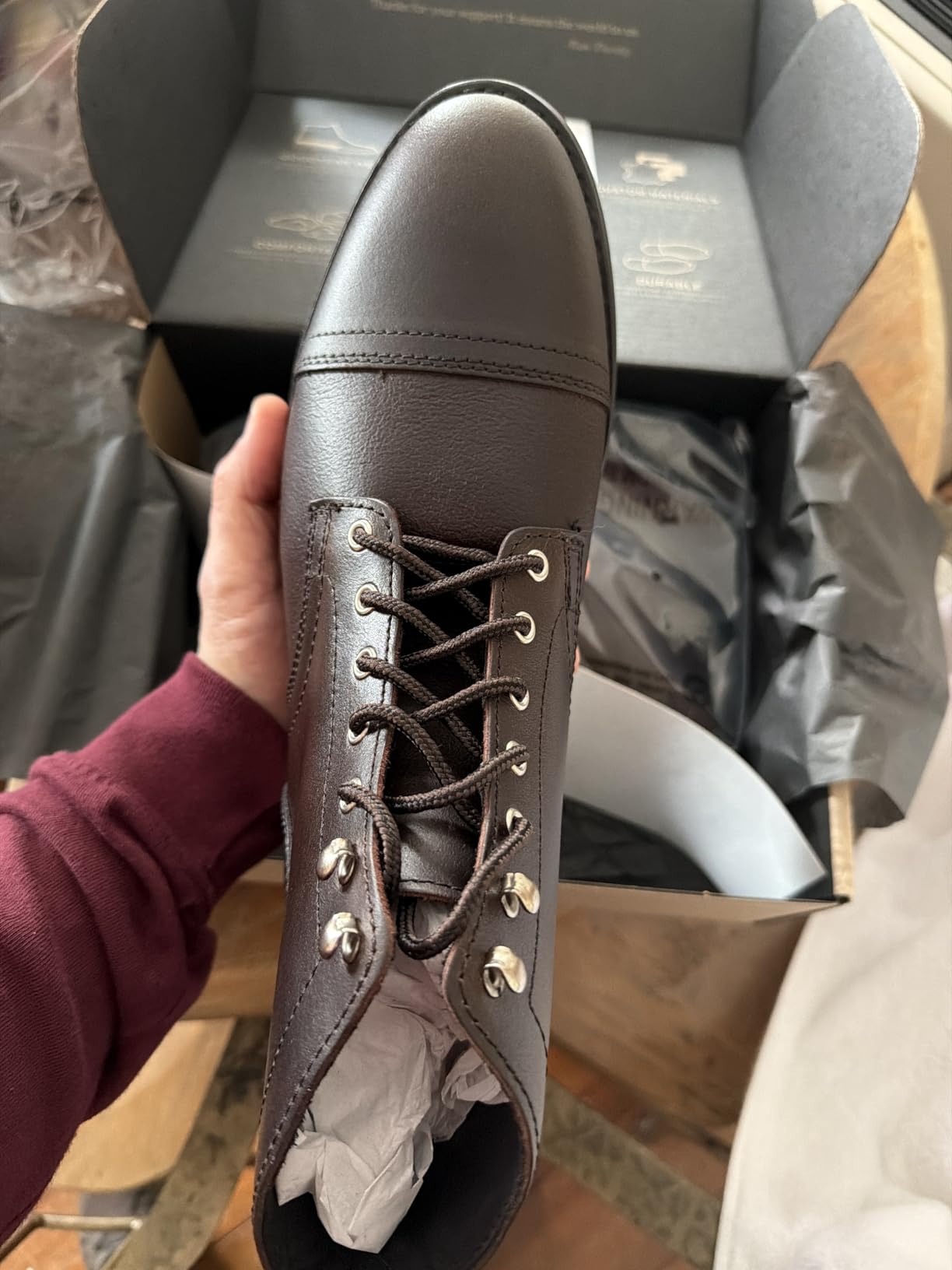 Thursday Boot Company Men's Captain Cap Toe Boots customer photo 1