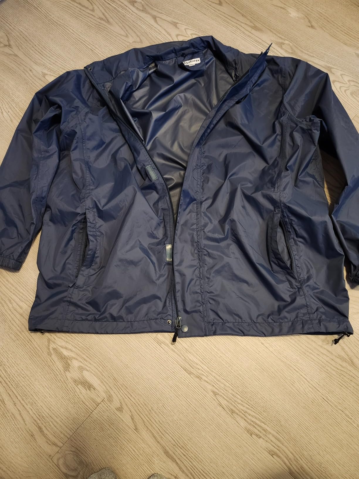 33,000ft Men's Packable Rain Jacket Lightweight Waterproof Golf Raincoat customer photo 1