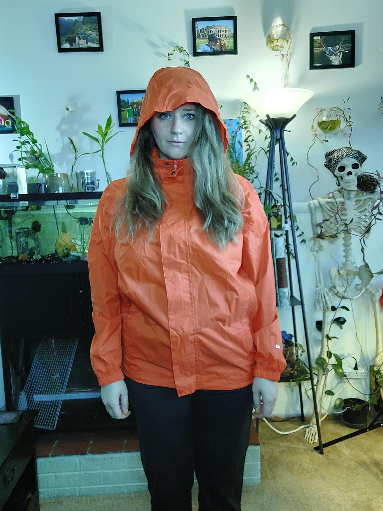 33,000ft Men's Packable Rain Jacket Lightweight Waterproof Golf Raincoat customer photo 2