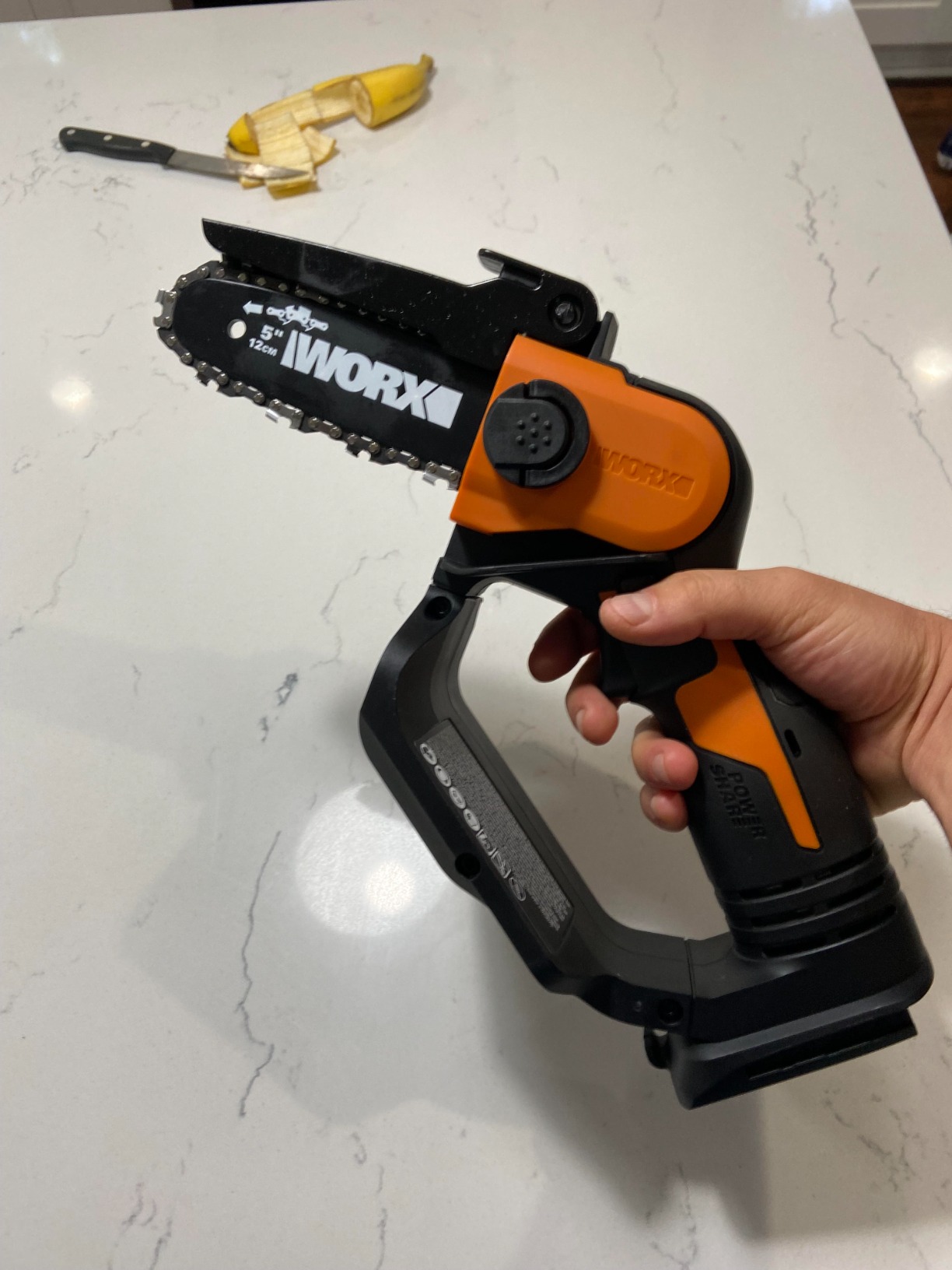 WORX Cordless Mini Chainsaw, 20V 5
