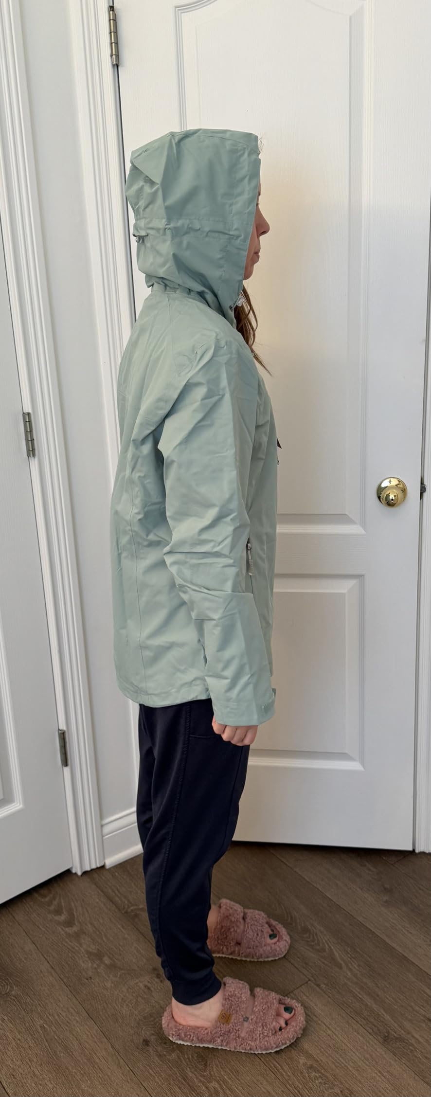 33,000ft Packable Rain Jacket Women Lightweight Waterproof Raincoat with Hood customer photo 1