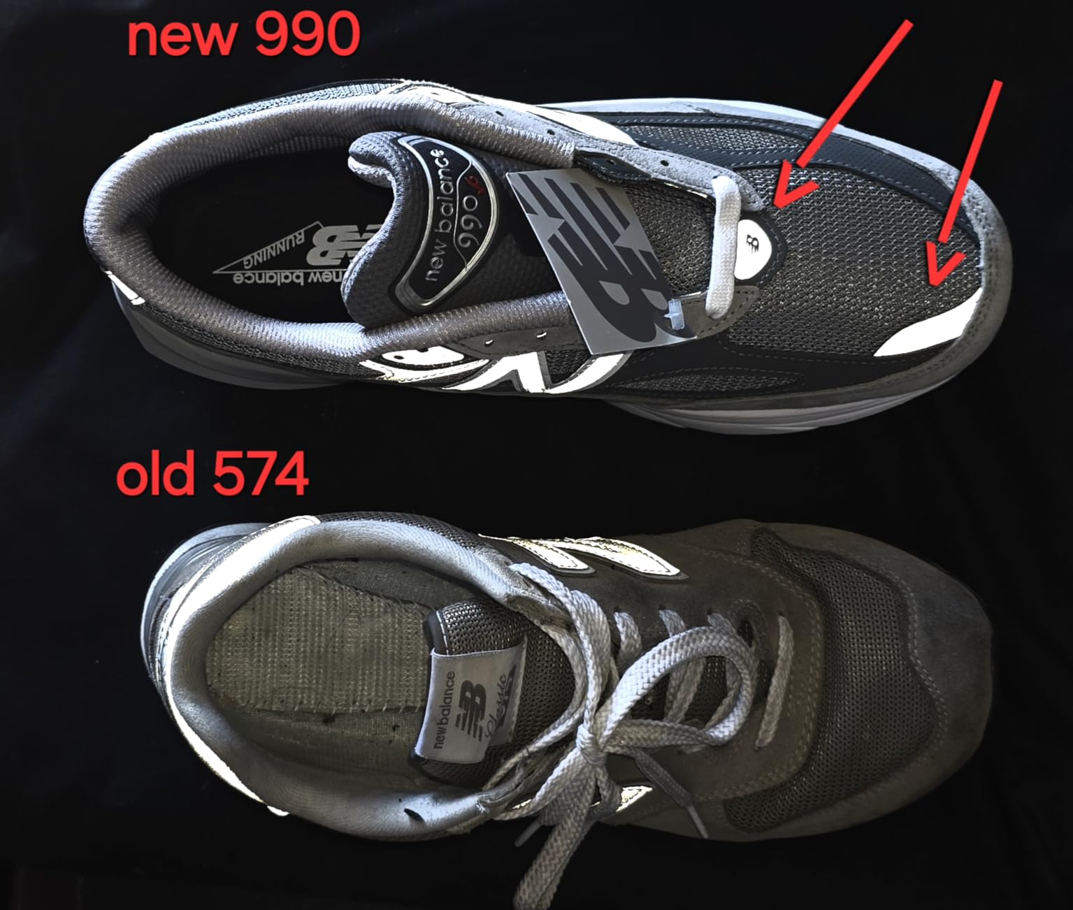 New Balance Men's Made in USA 990 V6 Sneaker customer photo 2