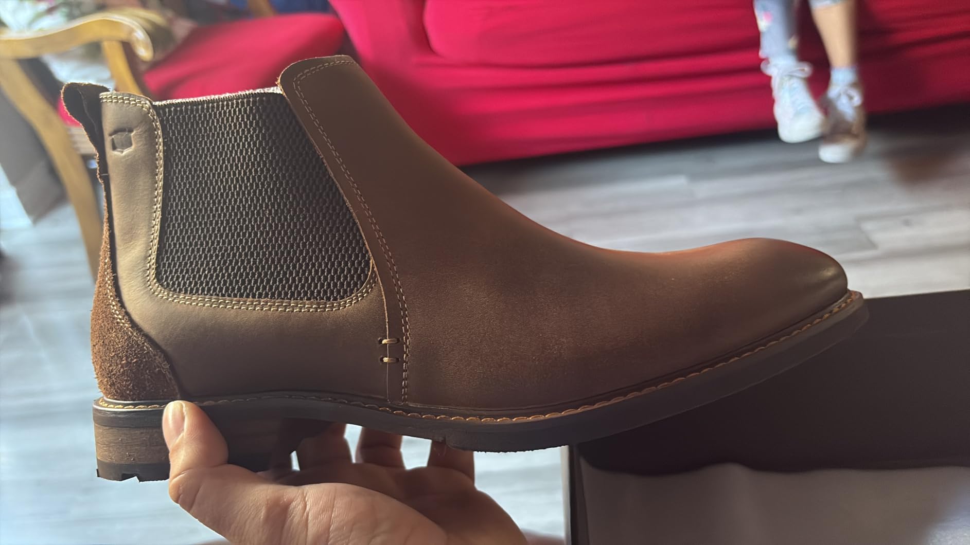 Florsheim Chalet Plain Toe Gore Boots customer photo 2