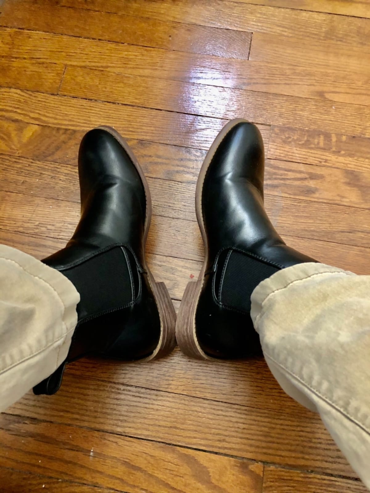Men's Chelsea Boots Classic Casual Dress Boots customer photo 2