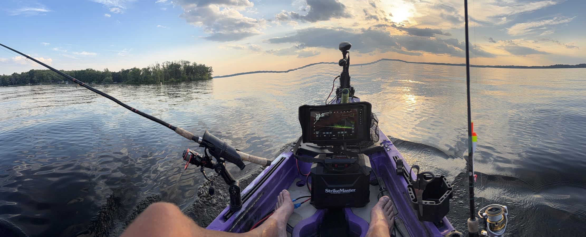 AQUOS Haswing Transom Trolling Motor 12V 55lbs 26in with Wireless Remote customer photo 1