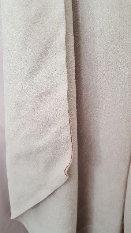 Allegra K Women Faux Suede Jacket Lapel Long Sleeve Open Front Blazer customer photo 2