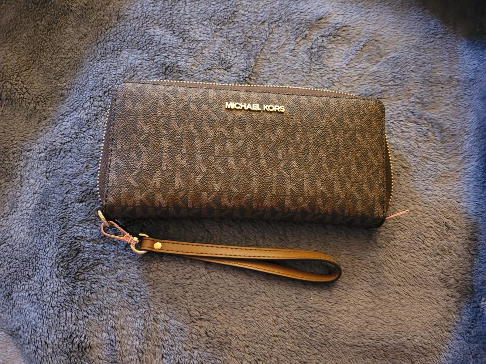 Michael Kors Jet Set Travel Continental, Brown customer photo 1