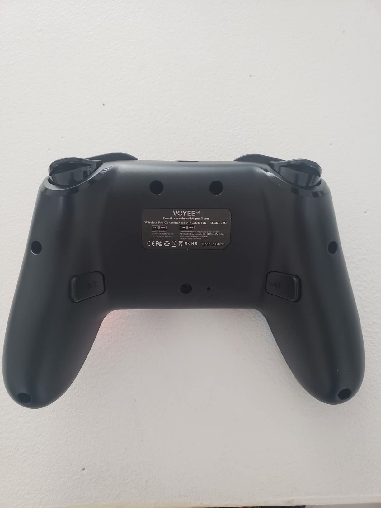 VOYEE Switch Controller for Switch/Lite/OLED, Pro Controller Red-Blue customer photo 1