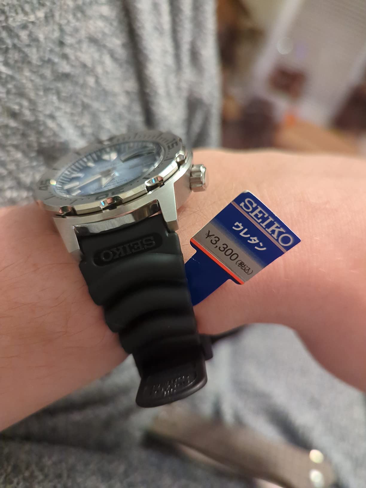 Seiko SRPG57 Prospex Automatic Diver Watch Blue Dial 200M customer photo 1