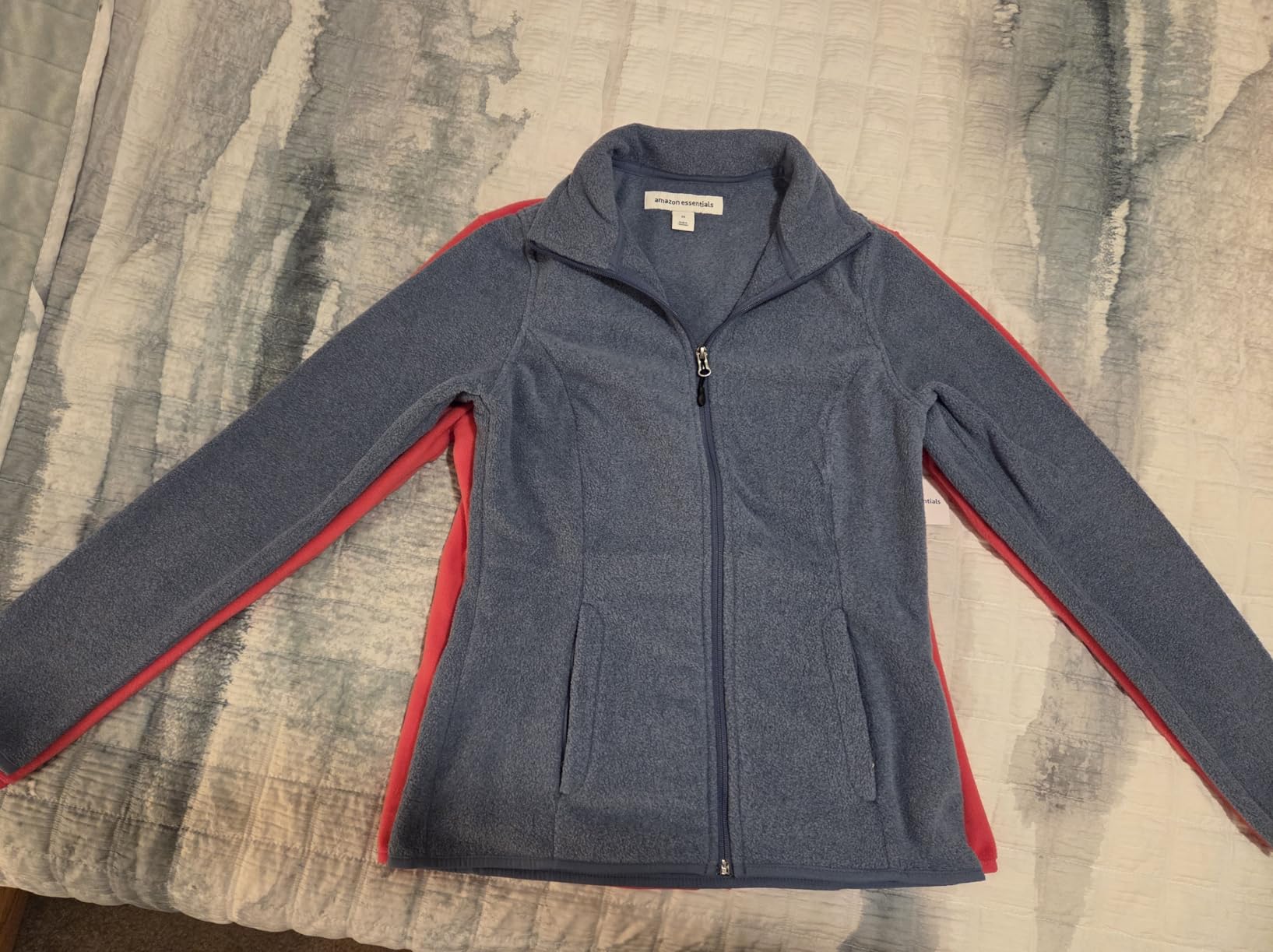 Amazon Essentials Women's Classic-Fit Full-Zip Polar Soft Fleece Jacket customer photo 2