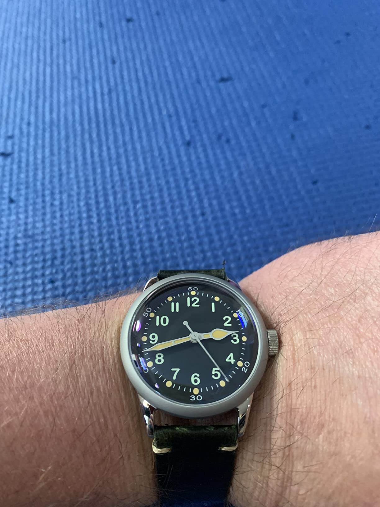 PRAESIDUS A-11 Military Watch | Automatic WW2 Field Watch for Men | 38mm/42mm Stainless Steel Case and 100M Water Resistance, Assembled in USA customer photo 2