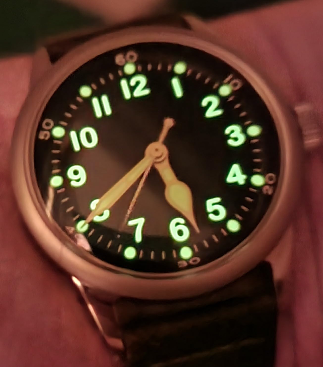 A-11 Military Watch | Automatic WW2 Field Watch for Men | 38mm/42mm Stainless Steel Case and 100M Water Resistance, Assembled in USA customer photo 2