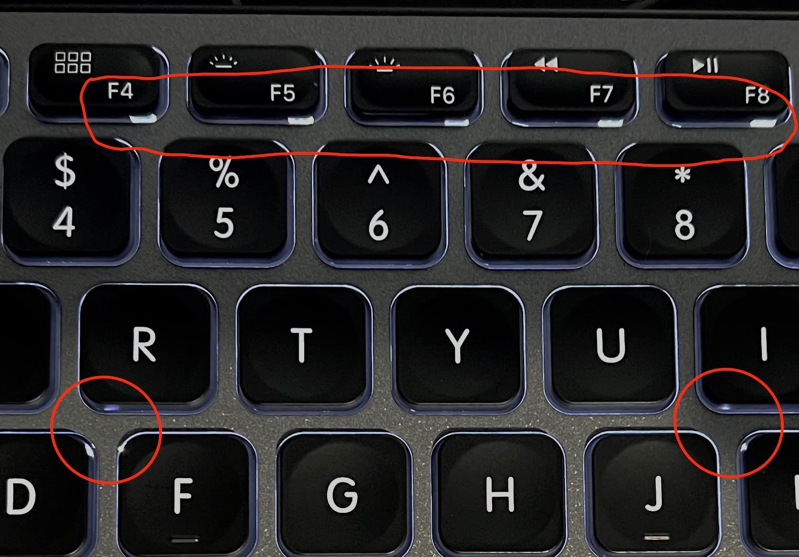Macally Backlit Bluetooth Keyboard for Mac - Compatible Apple Keyboard Wireless - Multi-Device for MacBook Pro/Air, iMac, iMac Pro, Mac mini/Pro customer photo 2