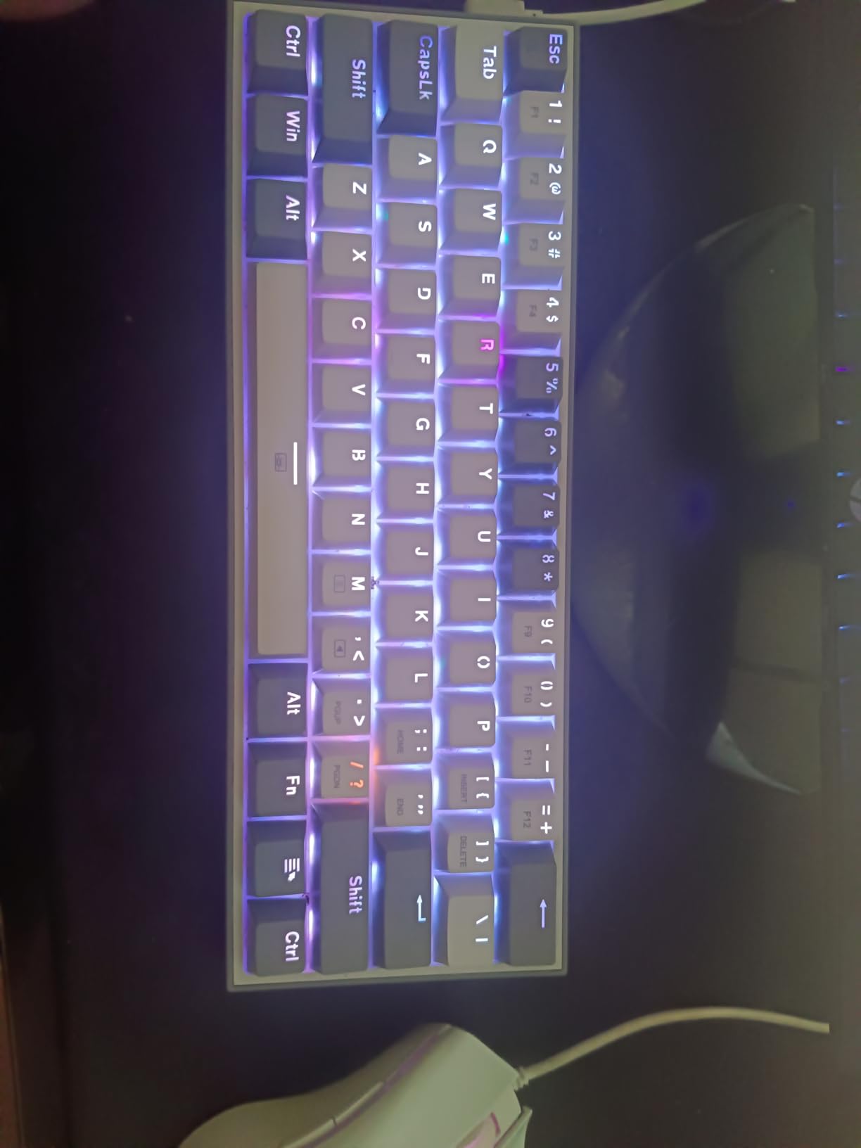 Redragon K617 Wired 60% Compact Hot-Swap RGB Gaming Mechanical Keyboard customer photo 1