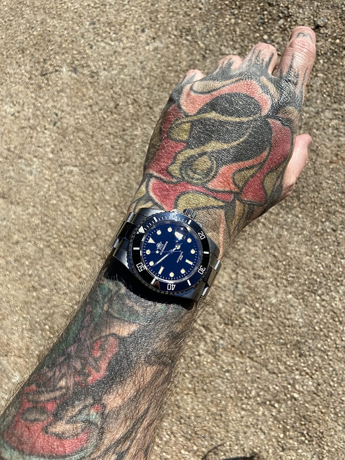 ADDIESDIVE Automatic Watch for Men Waterproof Diver 200 M Date Display Analog Steel Band Japan Mechanical Movement Mens Dive Watch customer photo 2