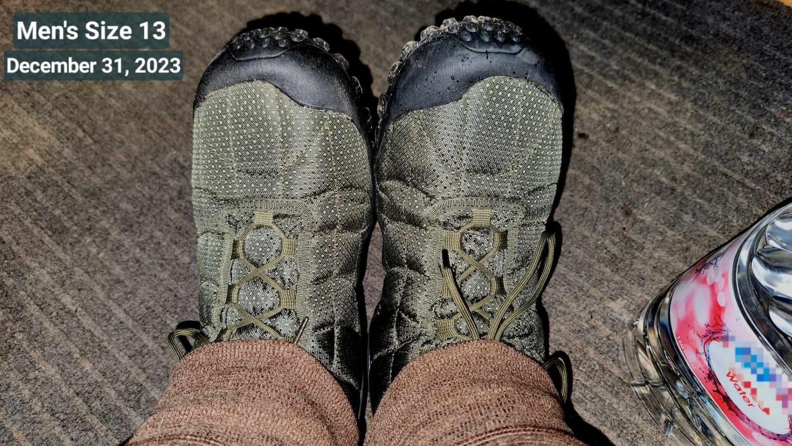 XPETI Men's Crest Thermo High-Top Winter Hiking Boots Waterproof Insulated customer photo 2