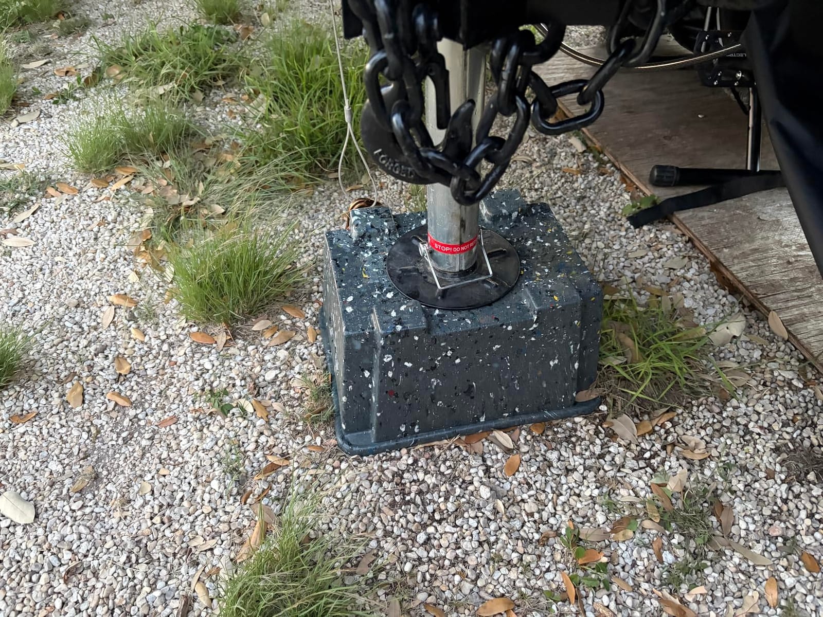 OX BLOX Heavy Duty Trailer Jack Block - 10,000 lb Capacity - Made in USA customer photo 1