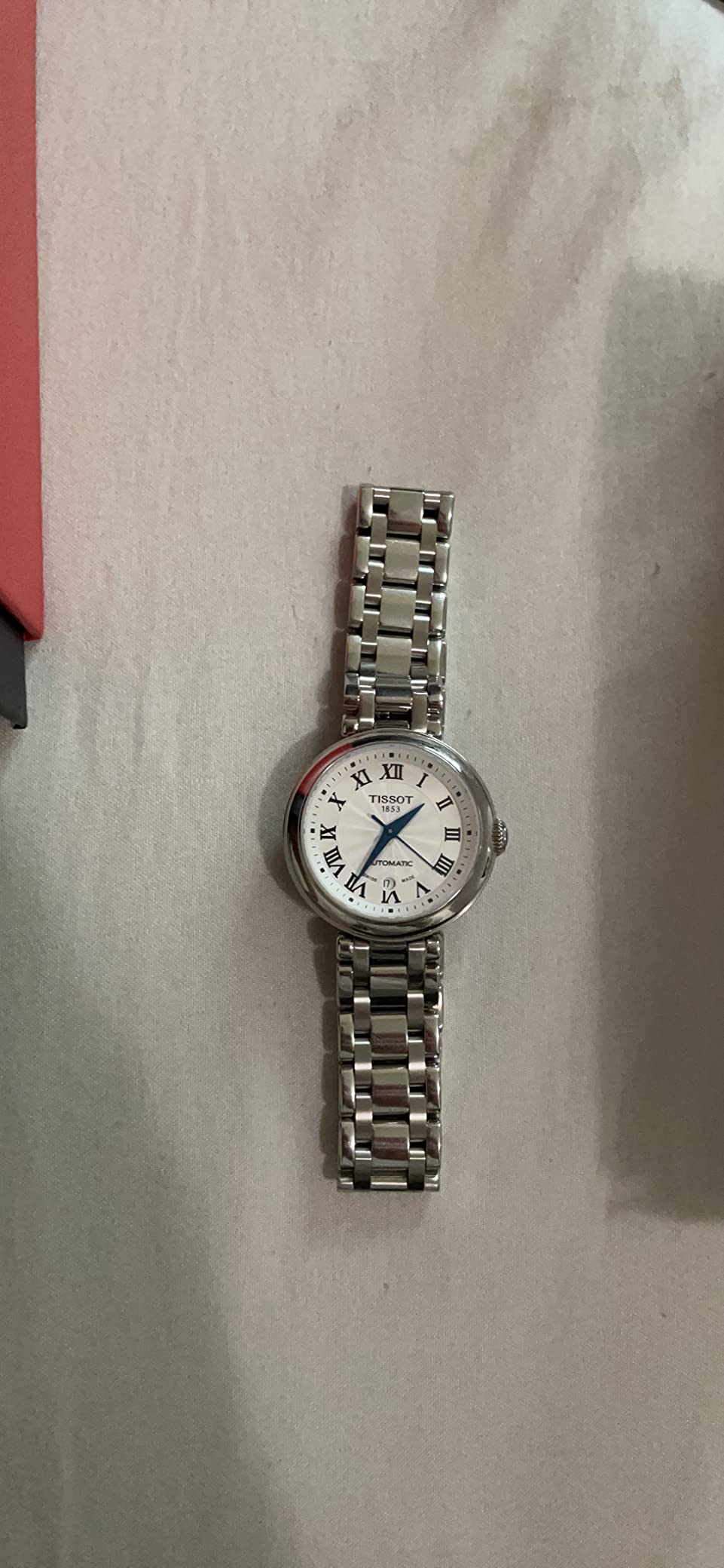Tissot Womens Bellissima Automatic 316L Stainless Steel case Swiss Automatic Watch, Grey, Stainless Steel, 5 (T1262071101300) customer photo 1