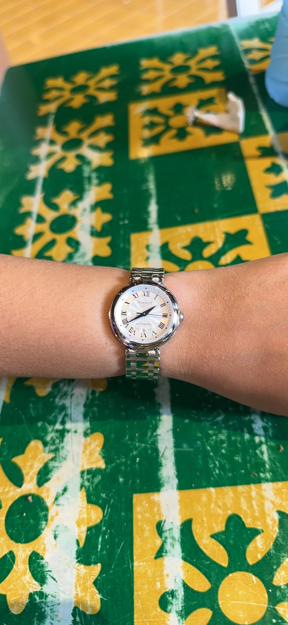 Tissot Womens Bellissima Automatic 316L Stainless Steel case Swiss Automatic Watch, Grey, Stainless Steel, 5 (T1262071101300) customer photo 2