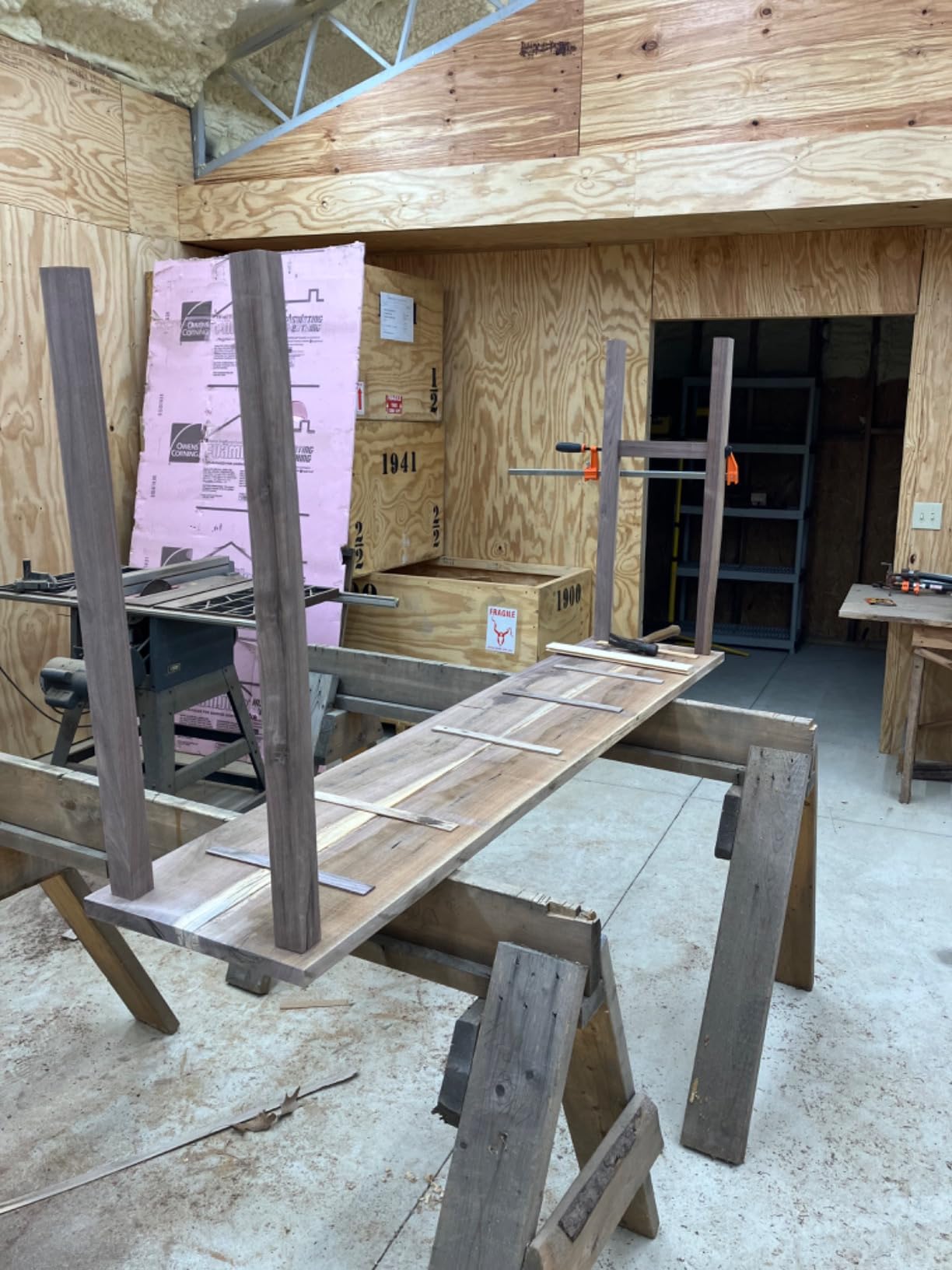 Pocket Hole Jig System Kit, Pocket Screw Jig with 11 Inch Clamp, Square Driver Bit, Hex Wrench, Depth Stop Collar, Step Drill Bit, Coarse Square Driver Screws, All In One for Joinery Work customer photo 2