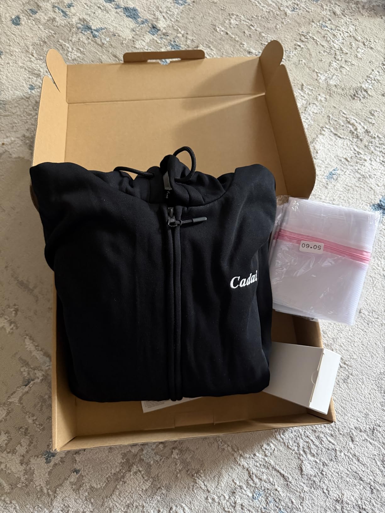 Heated Hoodie for Men and Women with 7.4V Battery, 9-Zone Heated Sweatshirt customer photo 1