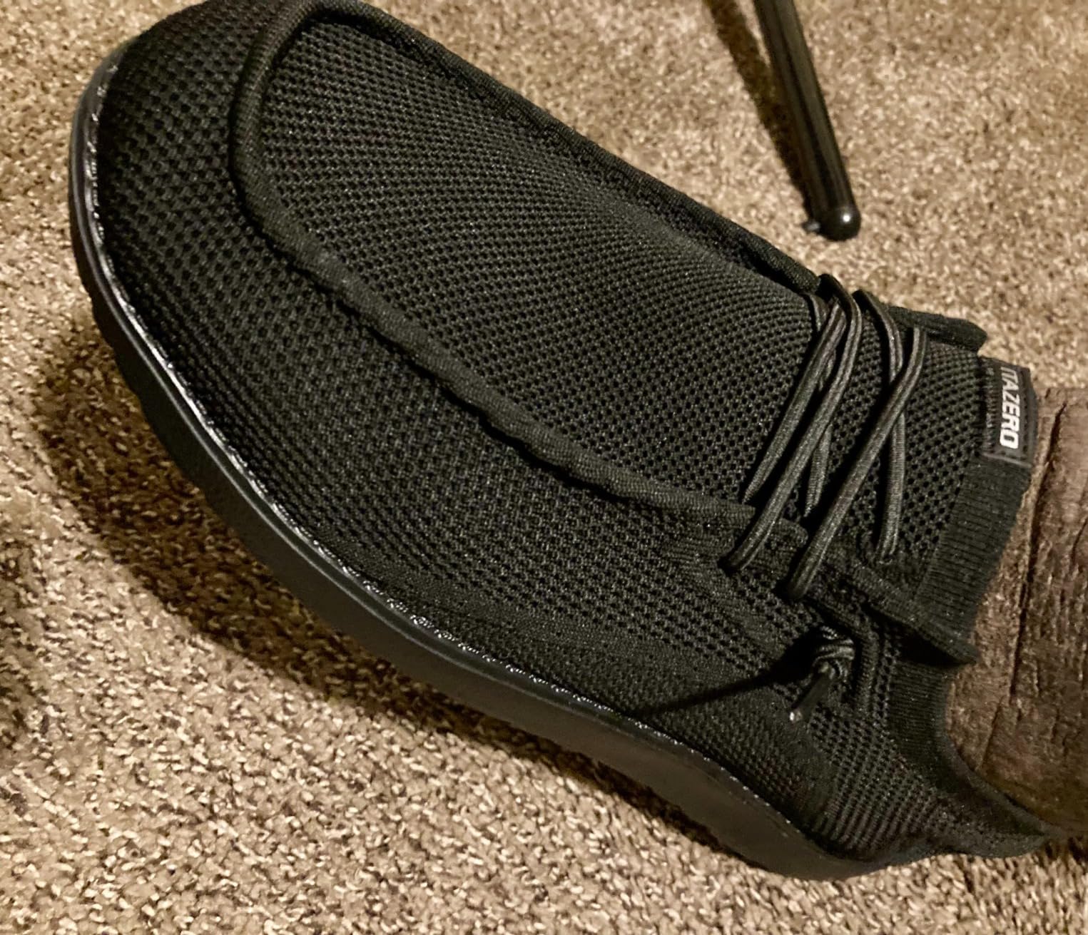 ITAZERO Men Extra Wide Shoes - 4E to 5E Wide Toe Box Shoes for Men XX Wide Width Swollen Feet - Men's Loafers & Slip-ons with Arch Support Insole for Plantar Fasciitis customer photo 2