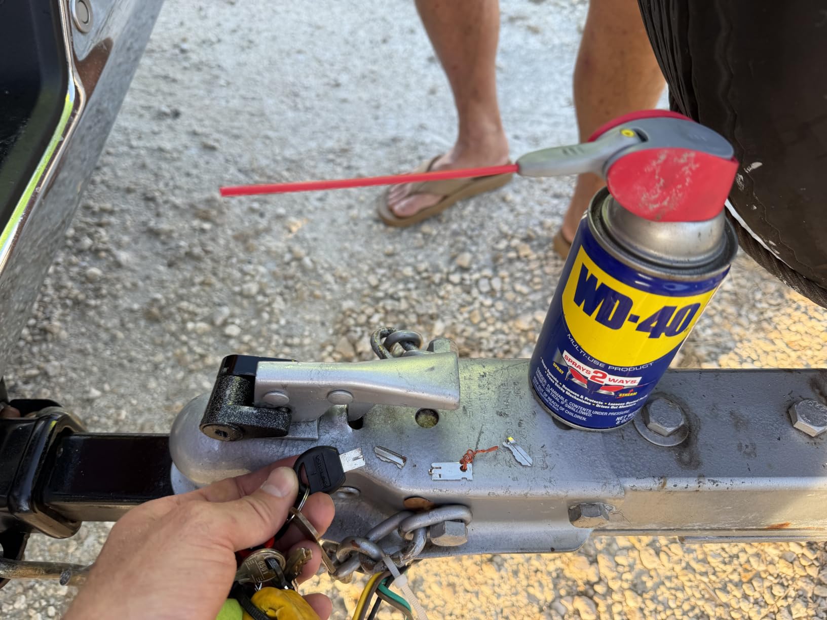 Rhino USA Trailer Coupler Lock Kit (2-5/16in Trailers) - Anti-Theft Steel customer photo 2