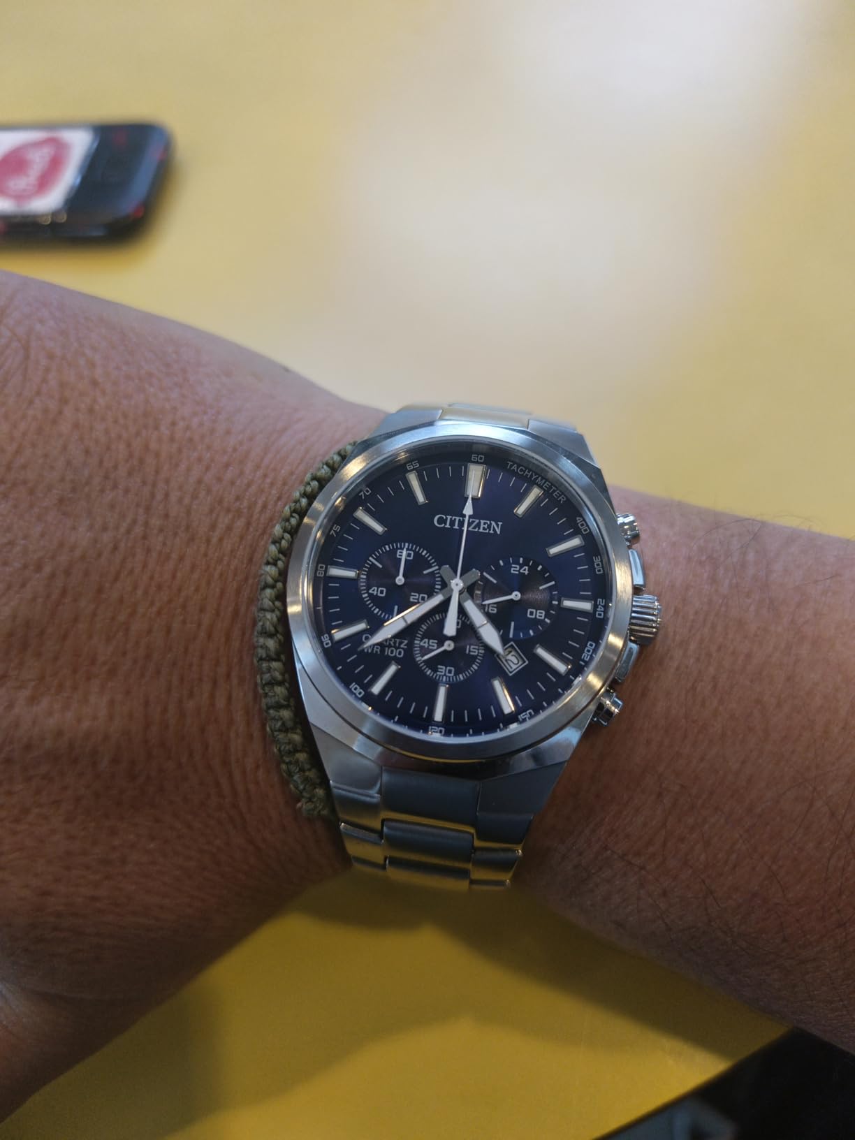 Quartz Mens Watch, Stainless Steel, Classic customer photo 2