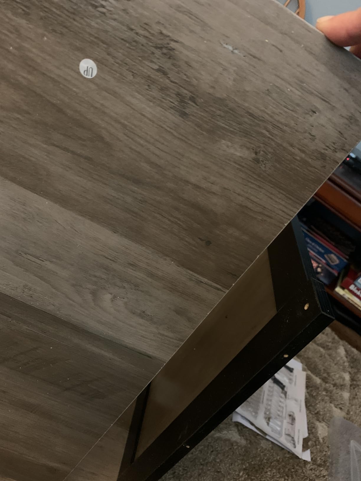 Dwanton Cat Litter Box Enclosure, Hidden Litter Box Furniture, 27.6 Inches customer photo 1