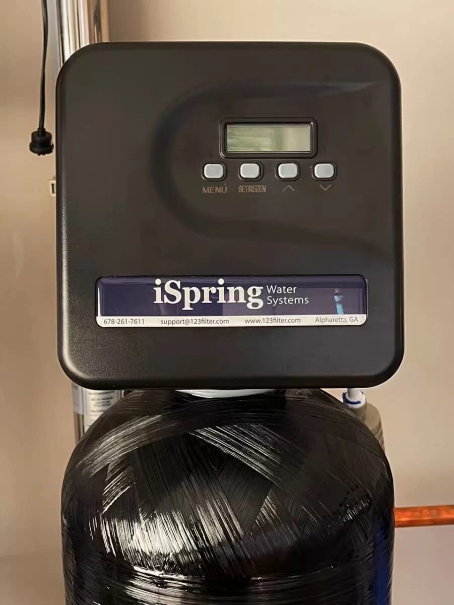 iSpring WCFM400K Whole House Iron and Manganese Water Filter System, Digital Control with Automatic Regeneration & Air Injection, Set & Forget Design customer photo 2