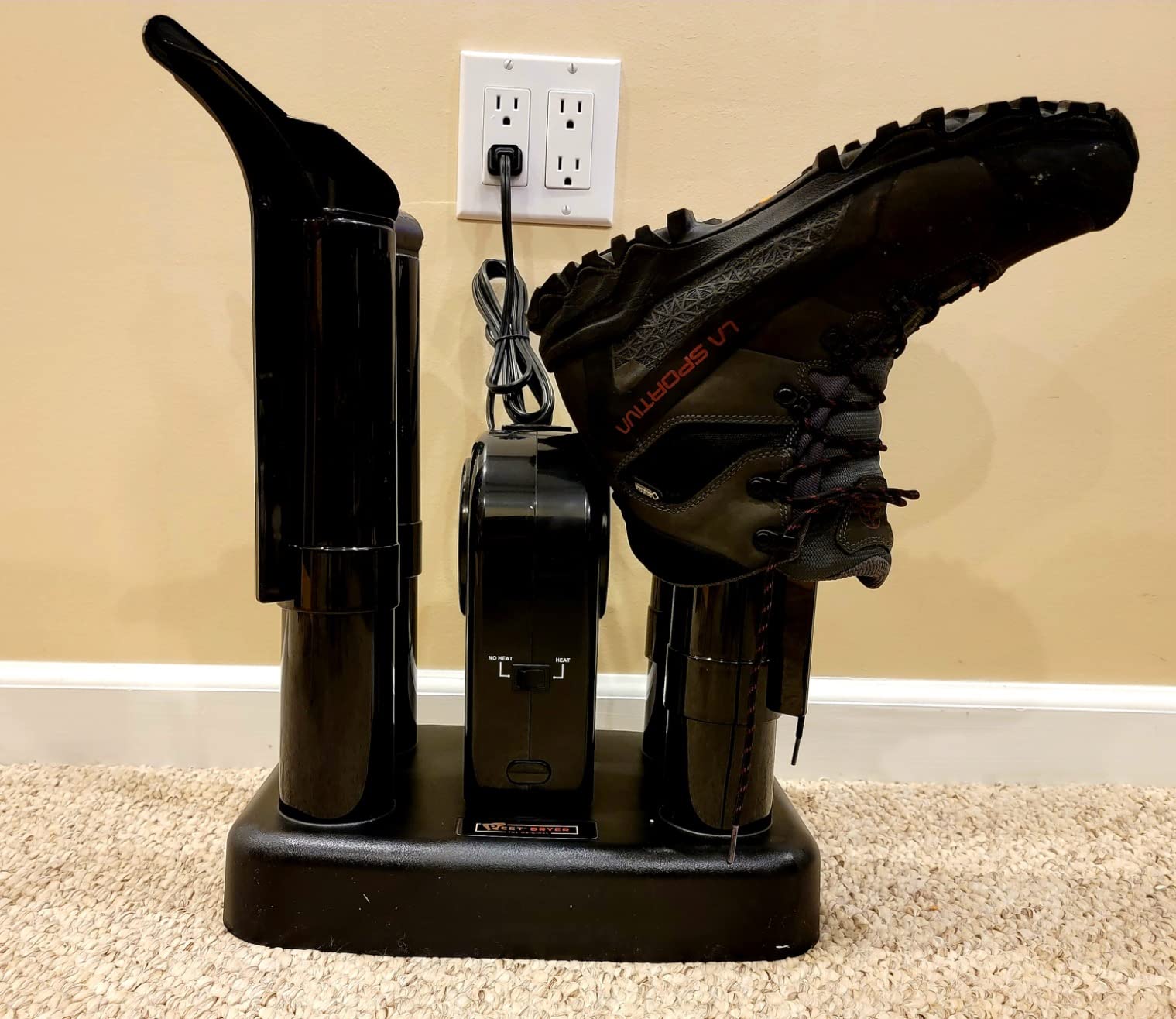 PEET Advantage Plus 2-Pair Electric Boot & Shoe Dryer with Fan & Heat | Dries 2 Pairs in 1-4 Hours, Fan-Assisted Heated or No-Heat, Built-In Timer, Neutralizes Odors customer photo 2