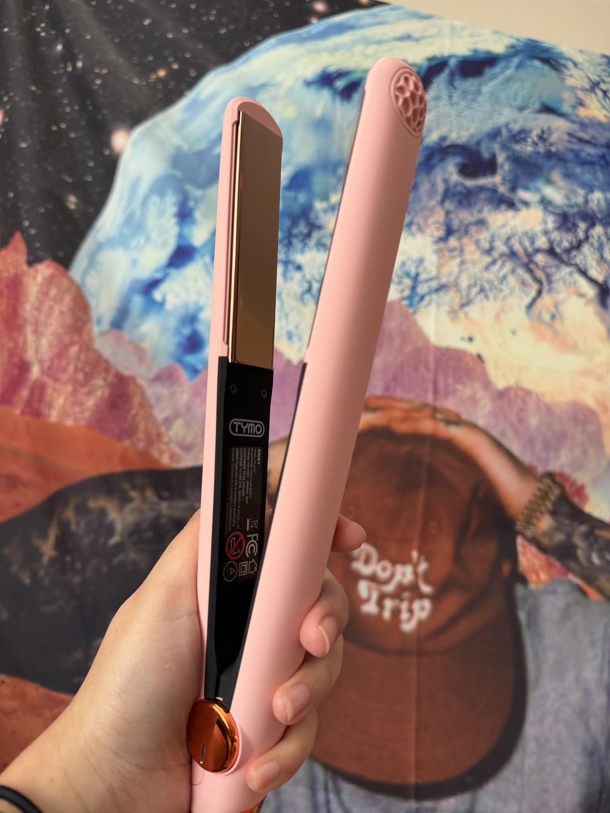 TYMO Flat Iron Hair Straightener and Curler 2 in 1 customer photo 2