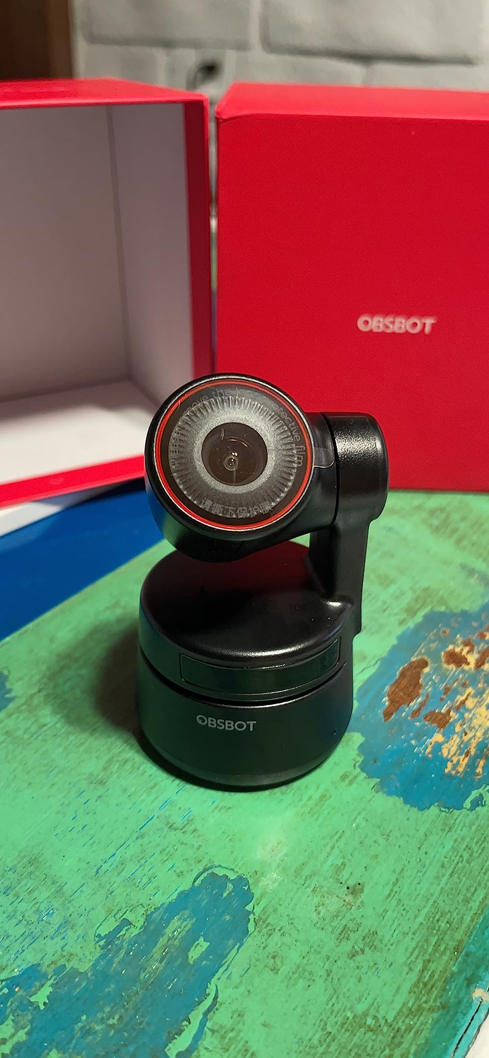 OBSBOT Tiny PTZ 4K Webcam, AI Tracking & Autofocus, Video Conference Camera customer photo 2